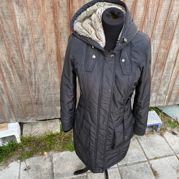 trina turk down jacket